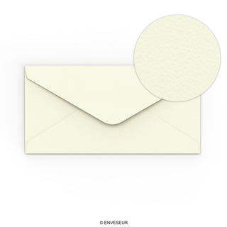 Ivory Envelope Hammered Texture 110x220 mm (DL)