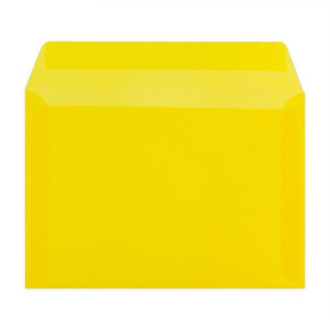Translucent Envelopes Yellow 162 x 229 mm (C5)