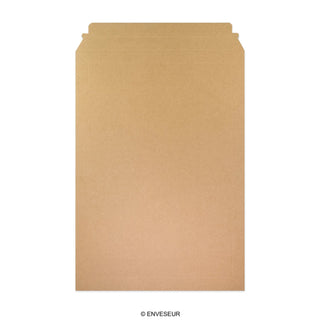 Manila Brown Peel & Seal Rigid Board Mailers Envelope (460 x 330mm)