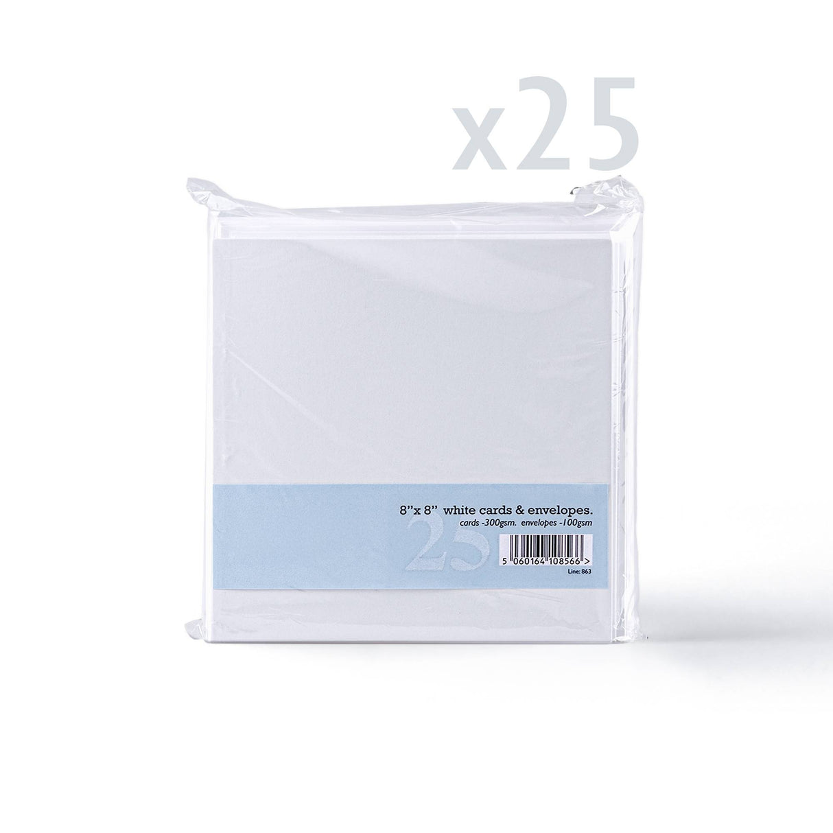 White Smooth Cards & Envelopes Pack