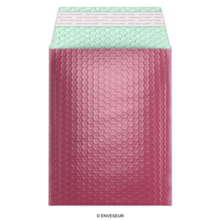 Metallic Finish Bubble Bag Mailers