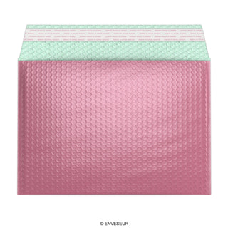 Metallic Finish Bubble Bag Mailers