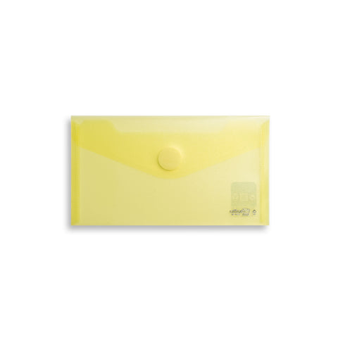 Translucent Documents Folder (V-Lock) Yellow 125 x 225 mm (DL+)