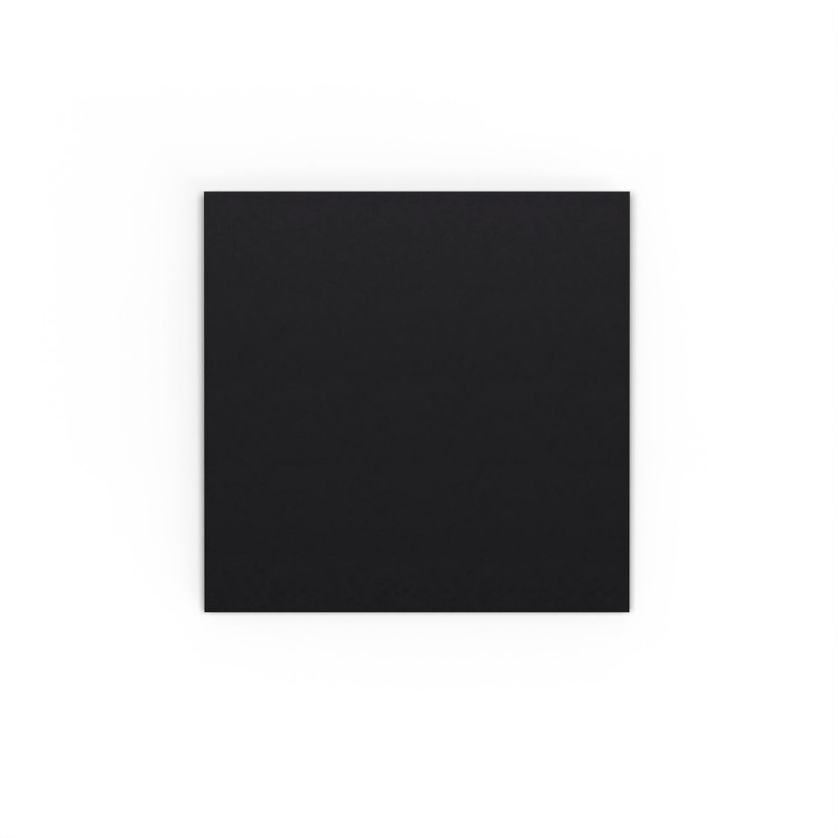 Black Gummed V-Flap Envelope (116 x 116 mm)