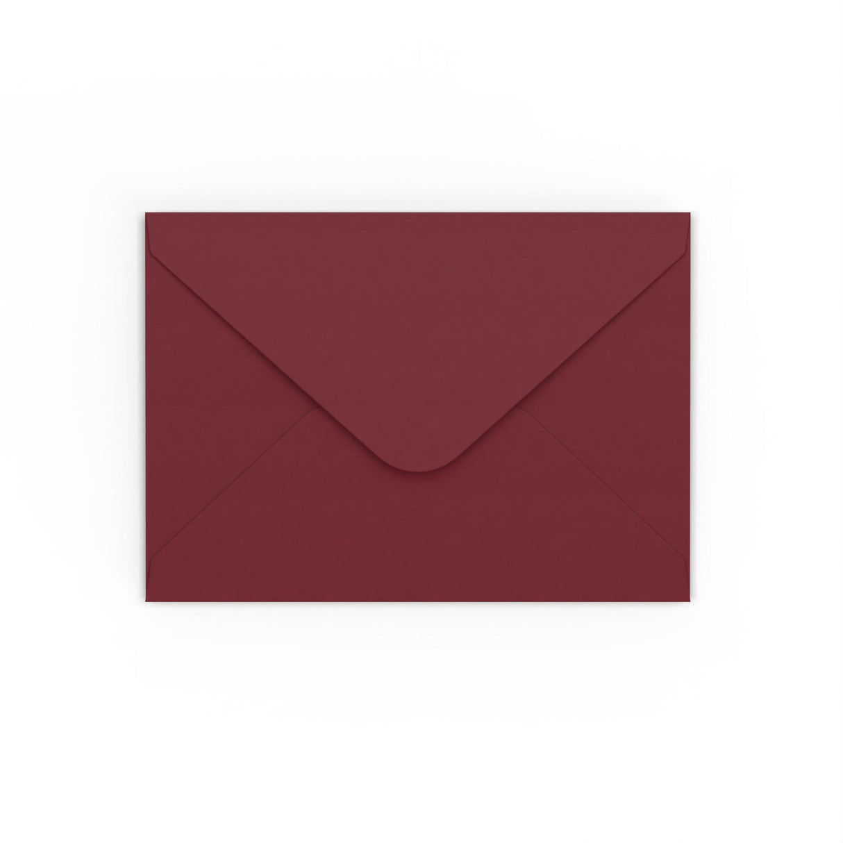 Burgundy envelopes