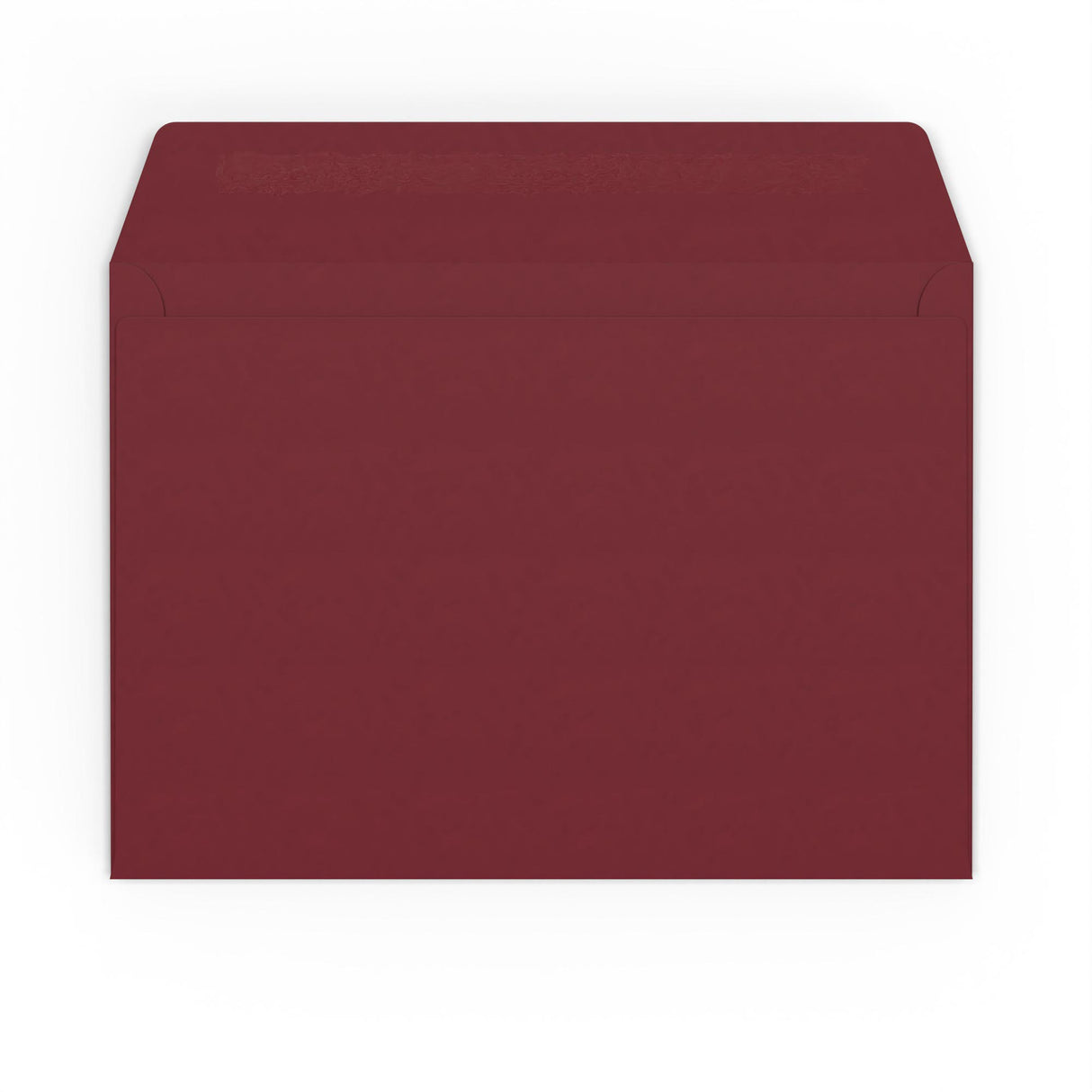 Burgundy envelopes