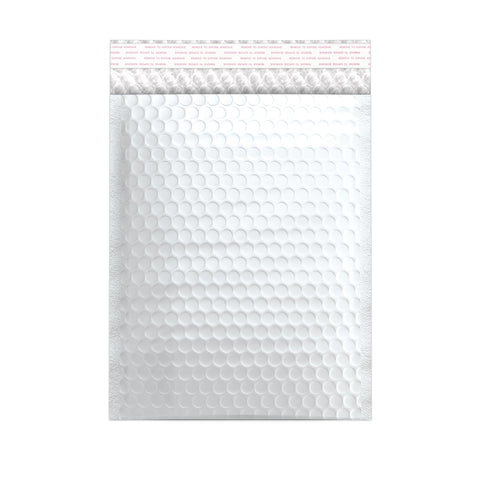 Matt Bubble Bag Mailers Silver 250 x 180 mm