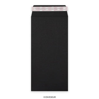 Black Luxury Peel & Seal Envelope (305 x 152mm)