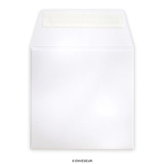 White Luxury Peel & Seal Envelope (125 x 125mm)