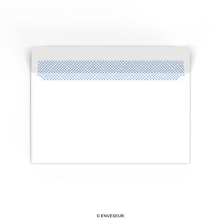 89x152 mm White Envelope