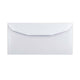 White Opaque Gummed Business Envelope (114 x 235mm)