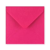 Fuschia Pink Gummed V-Flap Greeting Card Envelope (140 x 140mm)