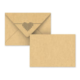 Valentine&#039;s Day envelopes ”Heartbeat”