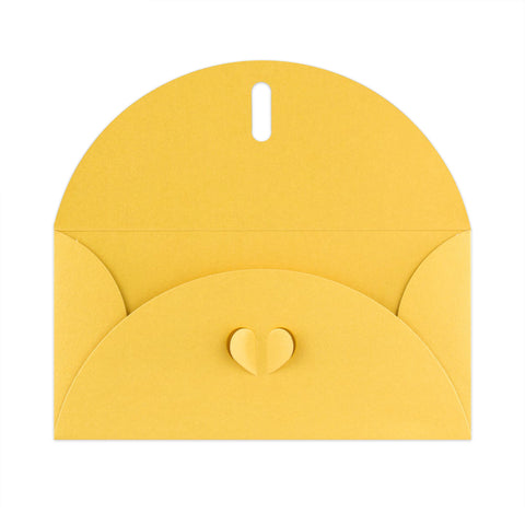 Butterfly Envelopes Yellow 110 x 220 mm (DL)