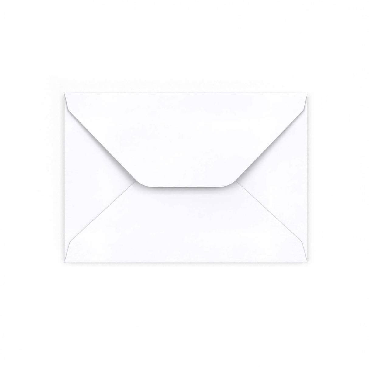 White Trapezium Flap 120gsm Envelope (102 x 146mm)