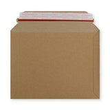 Manila Brown Peel & Seal Rigid Board Mailers Envelope (180 x 235mm)