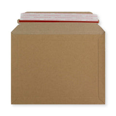 Manila Brown Peel & Seal Rigid Board Mailers Envelope (180 x 235mm)