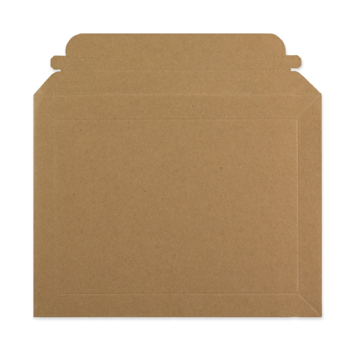 Manila Brown Peel & Seal Rigid Board Mailers Envelope (180 x 235mm)