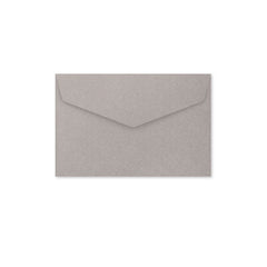 V-Flap Peel and Seal Envelopes Silver 62 x 94 mm