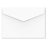 V-flap peel &amp; seal envelopes
