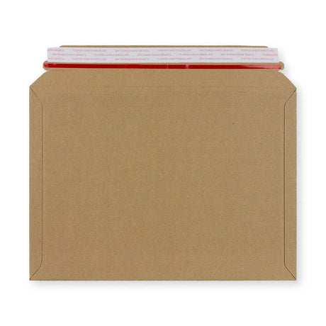 Manila Brown Peel & Seal Rigid Board Mailers Envelope (234 x 334mm)