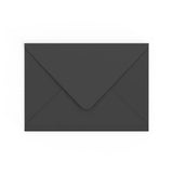 C5 Black British Made Gummed V-Flap Envelope (162 x 229mm)
