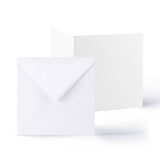 White Smooth Cards & Envelopes Pack