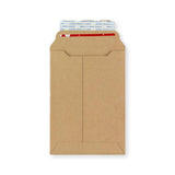 Manila Brown Peel & Seal Rigid Board Mailers Envelope (185 x 125mm)