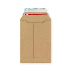 Manila Brown Peel & Seal Rigid Board Mailers Envelope (185 x 125mm)