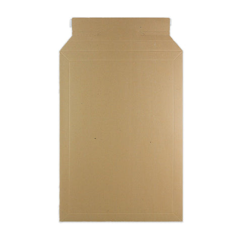 Manila Brown Peel & Seal Rigid Board Mailers Envelope (445 x 310mm)