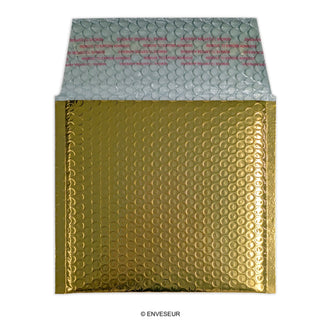 Gloss Metallic Bubble Bags