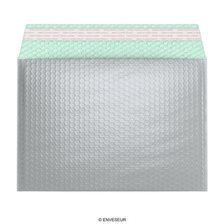 Metallic Finish Bubble Bag Mailers