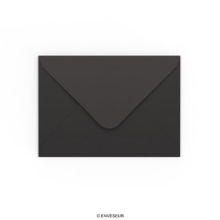 125x175 mm Black Envelope