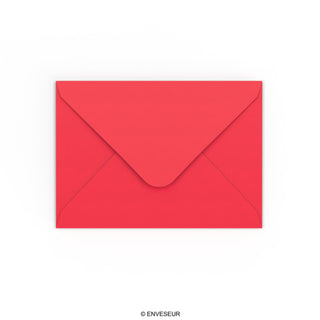 125x175 mm Bright Red Envelope