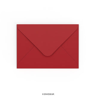 125x175 mm Dark Red Envelope
