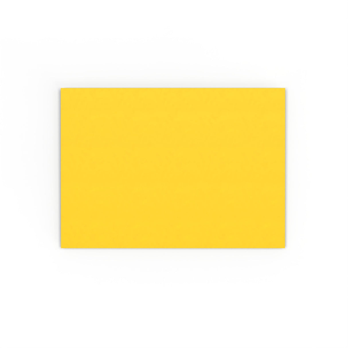 Mid Yellow Gummed V-Flap Envelope (125 x 175mm)
