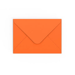 Orange Gummed V-Flap Envelope (125 x 175mm)