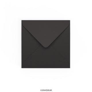 Černá obálka 130x130 mm