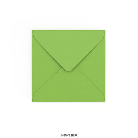 130x130 mm Clariana Mid Green Envelope