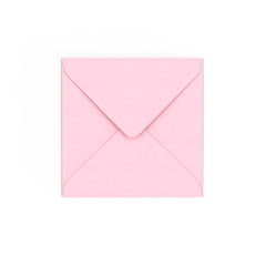 Pale Pink Gummed V-Flap Envelope (130 x 130mm)