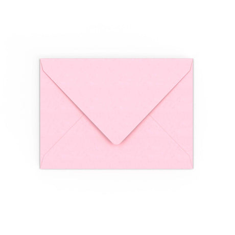 Pale Pink Gummed V-Flap Envelope (133 x 184mm)