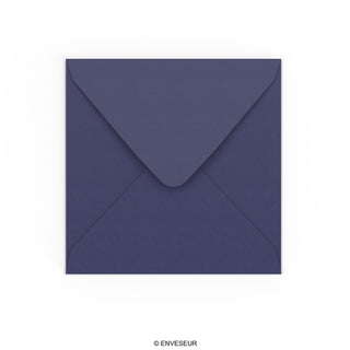 Tmavomodrá obálka 155x155 mm