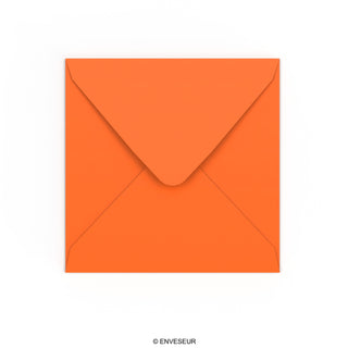 Oranžová obálka 155 x 155 mm