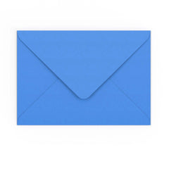 C5 Bright Blue Gummed V-Flap Envelope (162 x 229mm)