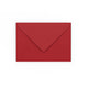 C6 Dark Red Gummed V-Flap Envelope (114 x 162mm)