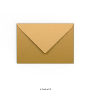 C6 Gold Gummed V-Flap Greetings Envelope (114 x 162mm)