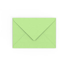 C6 Pale Green Gummed V-Flap Envelope (114 x 162mm)