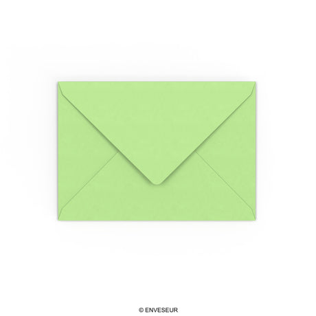 114x162 mm (C6) Clariana Pale Green Coloured Envelope