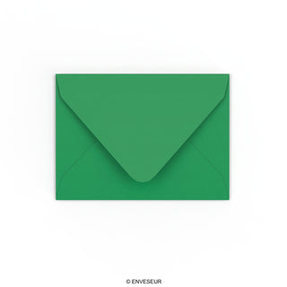 C7 Dark Green Gummed V-Flap Envelope (82 x 113mm)