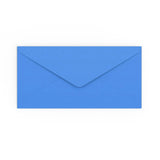 DL Bright Blue Gummed V-Flap Envelope (110 x 220mm)